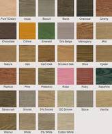 Rubio Monocoat Color Chart